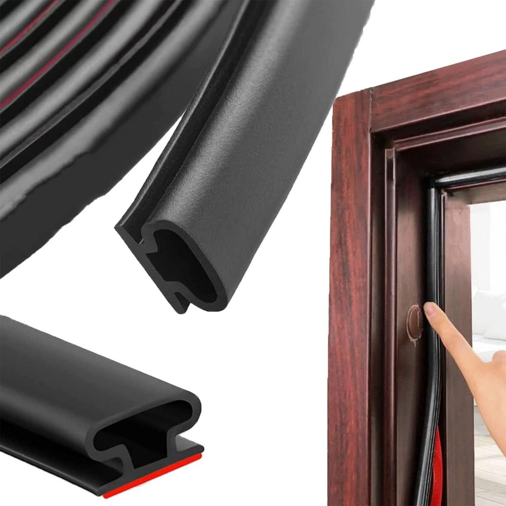 Home Security Front Door - 6-15M Sound Proof Door Window Sealing
