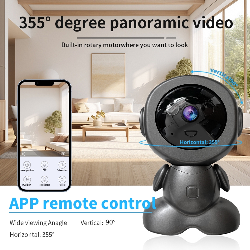8MP Wifi Surveillance Robot Ca - Home Security Images recension och pris