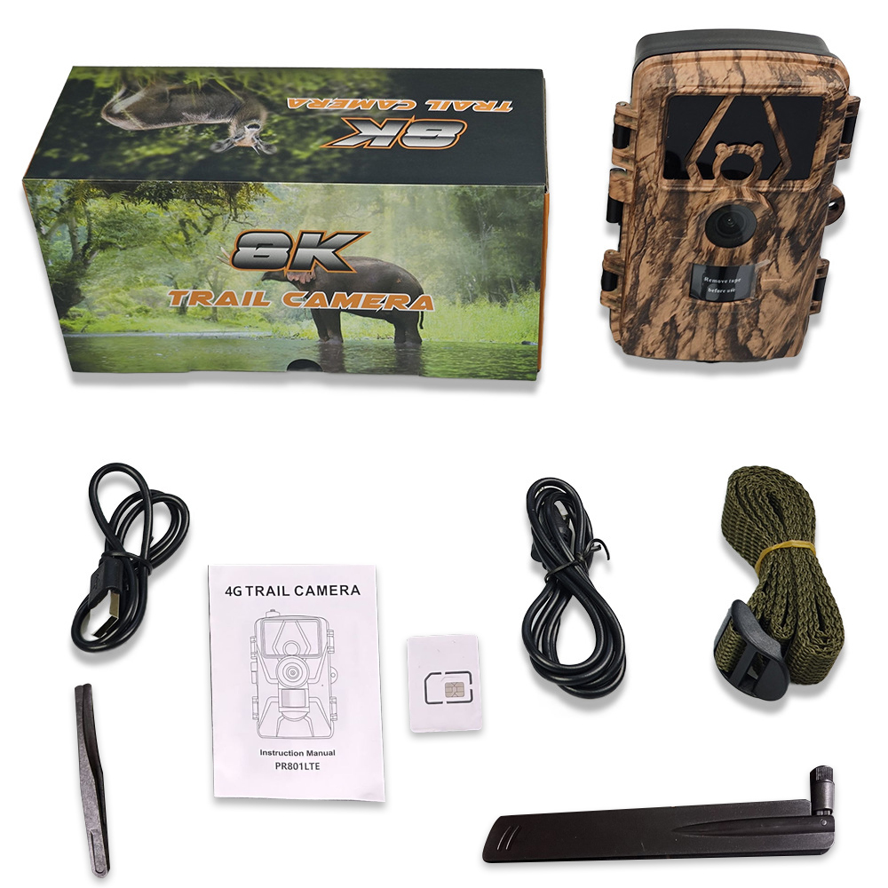 Trail Cam with 8K Video 60MP I - Home Security Images recension och pris