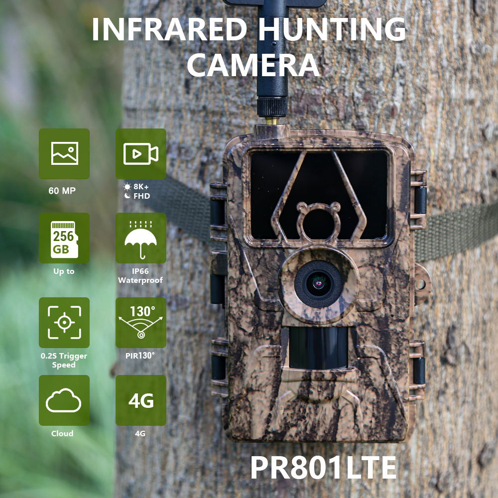 Trail Cam with 8K Video 60MP I - Home Security Images recension och pris