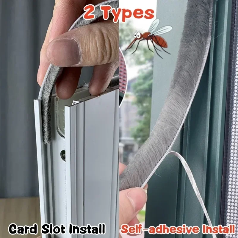 10M  Sealing Brush Strip Alumi - Home Security Front Door recension och pris
