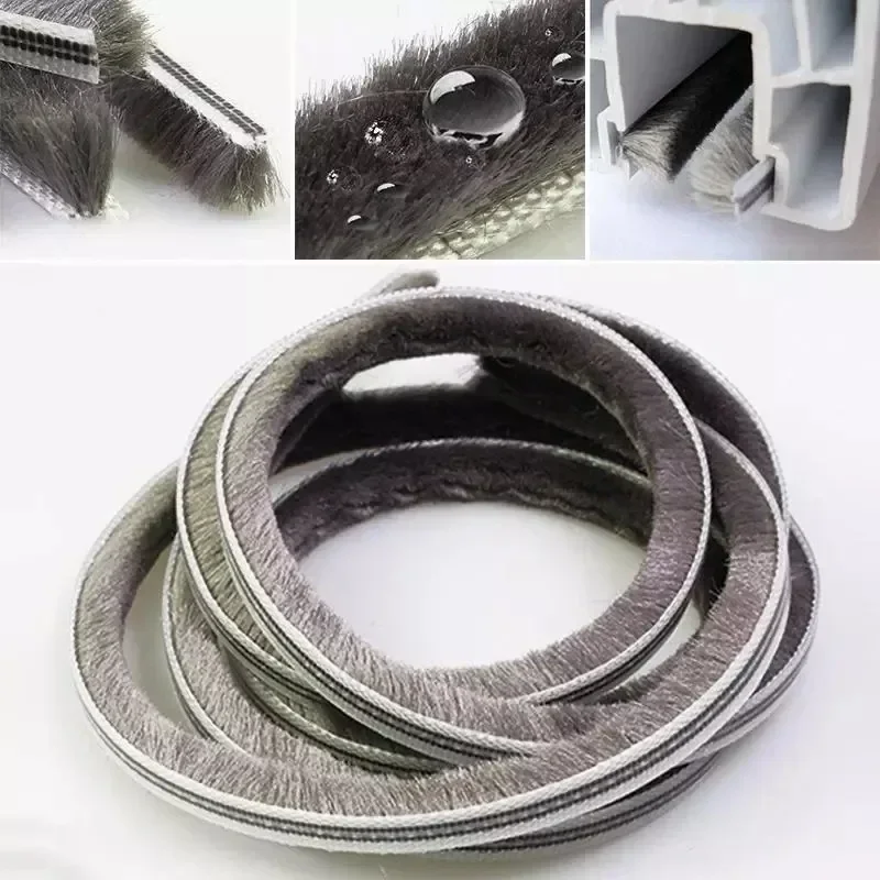 10M  Sealing Brush Strip Alumi - Home Security Front Door recension och pris