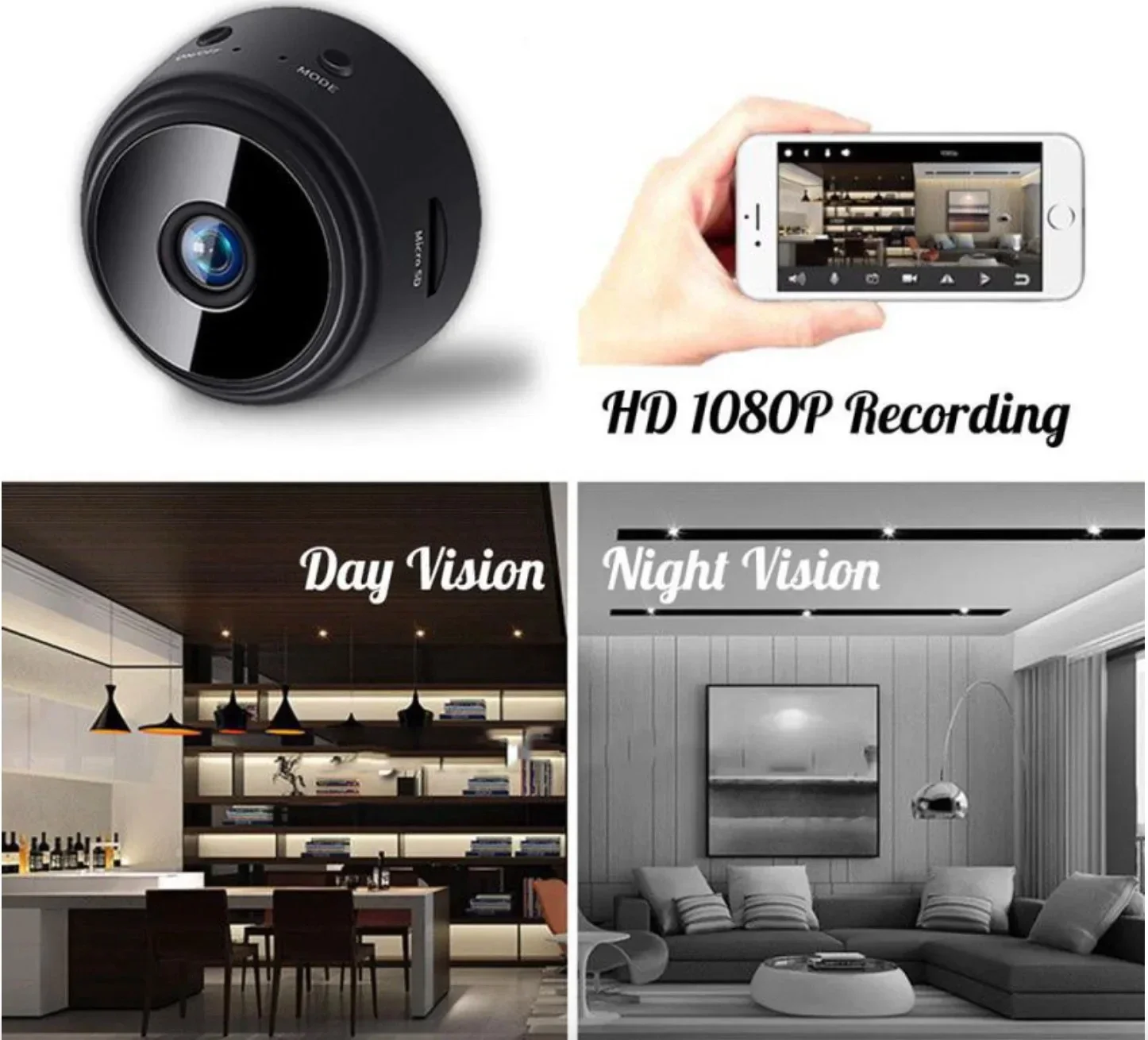 OnePlus A9 Mini Camera 1080P H - Home Security La recension och pris
