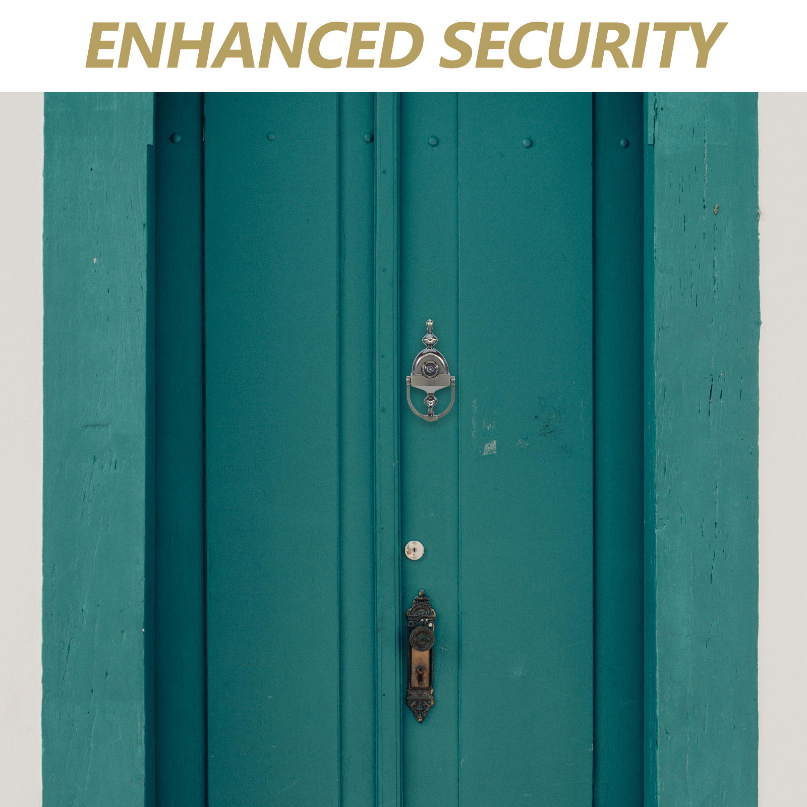 Zinc Alloy Vintage Door Knocke - Home Security Ring recension och pris