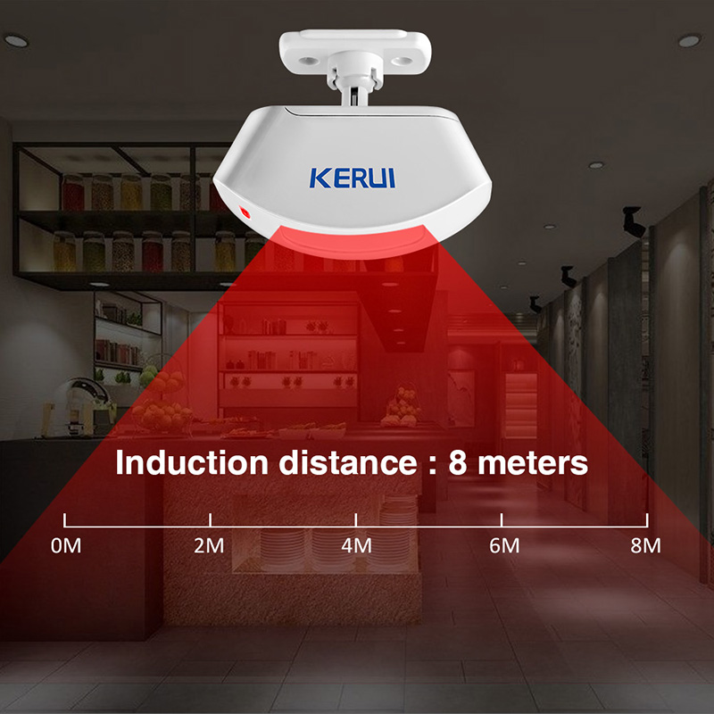 KERUI Wireless Curtain Infrare - Pet Immune Pir Sensor recension och pris