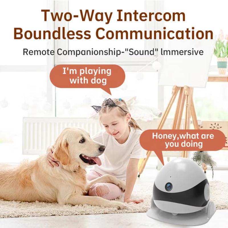 Wireless 2K HD Mobile Pet Comp - Home Security La recension och pris