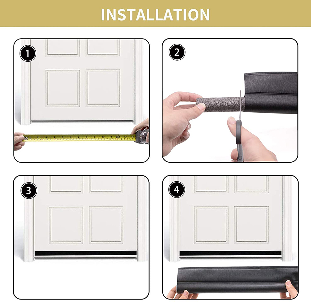 1pc Door Bottom Seal Strip Cut - Home Security Front Door recension och pris