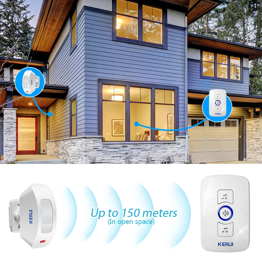 KERUI Wireless Doorbell Home S - Home Security Ring recension och pris