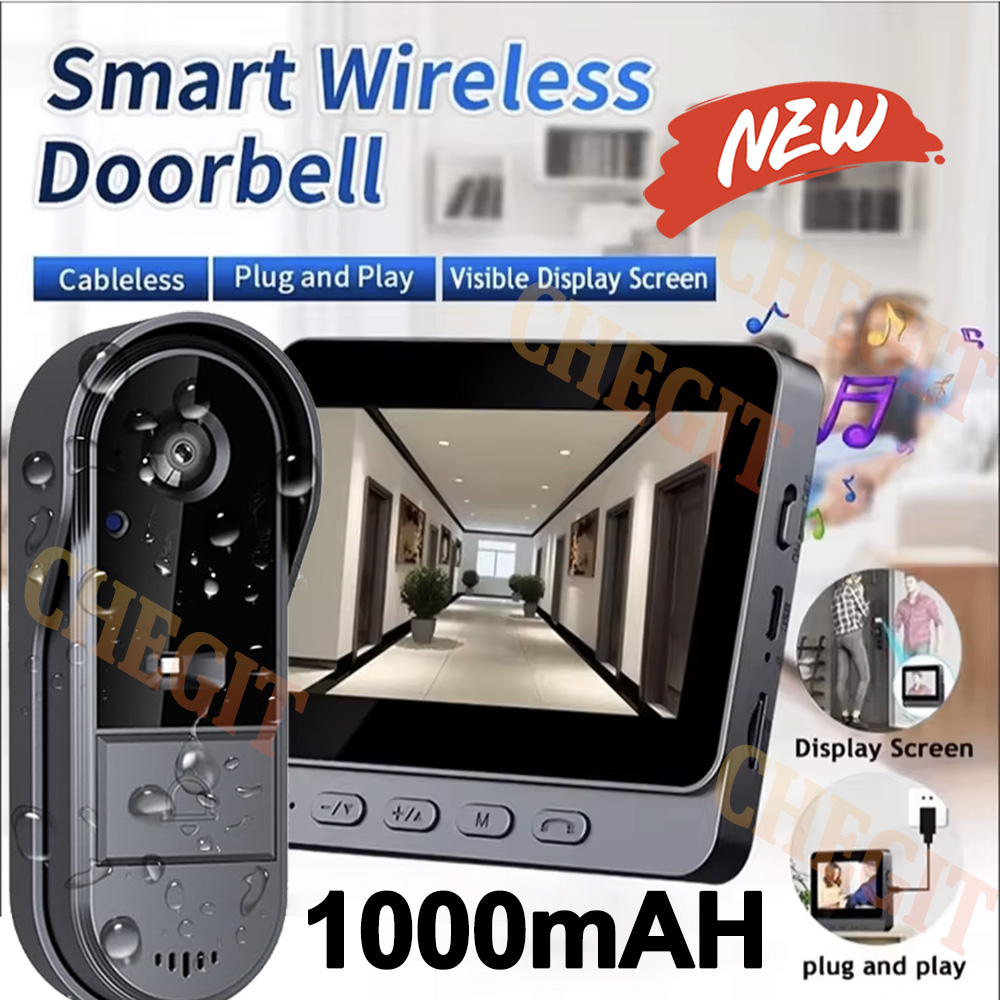 Wireless Wifi Doorbell Camera  - Home Security La recension och pris