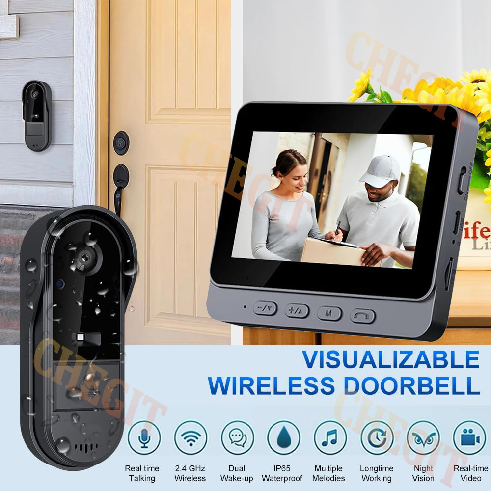 Wireless Wifi Doorbell Camera  - Home Security La recension och pris