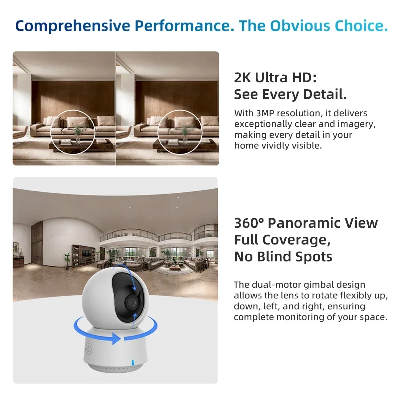 Original Aqara Smart Camera E1 - Home Security La recension och pris