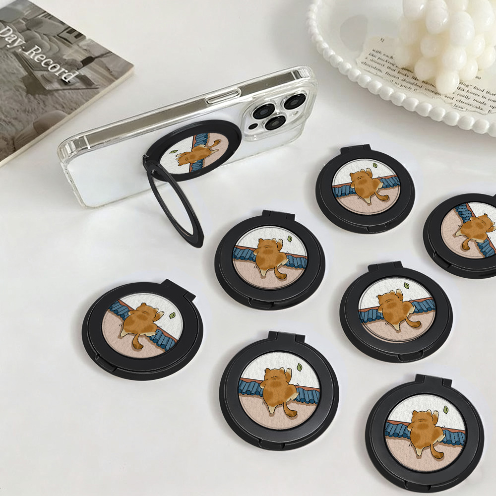 Cartoon Cat Finger Grip Univer - Home Security Ring recension och pris