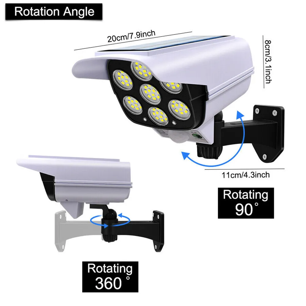 Outdoor Solar Light Motion Sen - Home Security La recension och pris