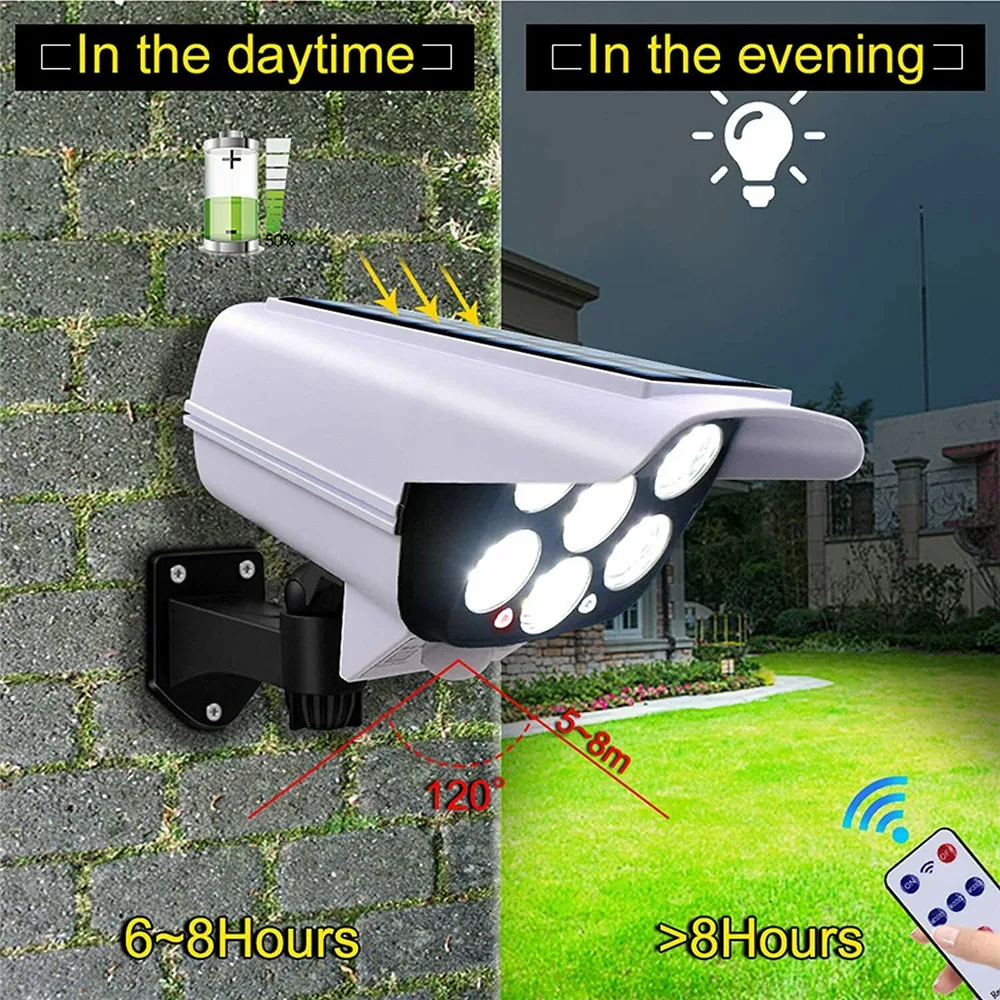 Outdoor Solar Light Motion Sen - Home Security La recension och pris