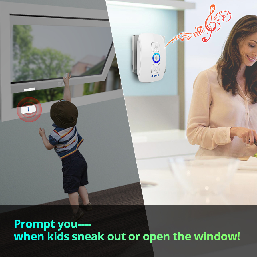 KERUI Wireless Doorbell Home S - Home Security Ring recension och pris