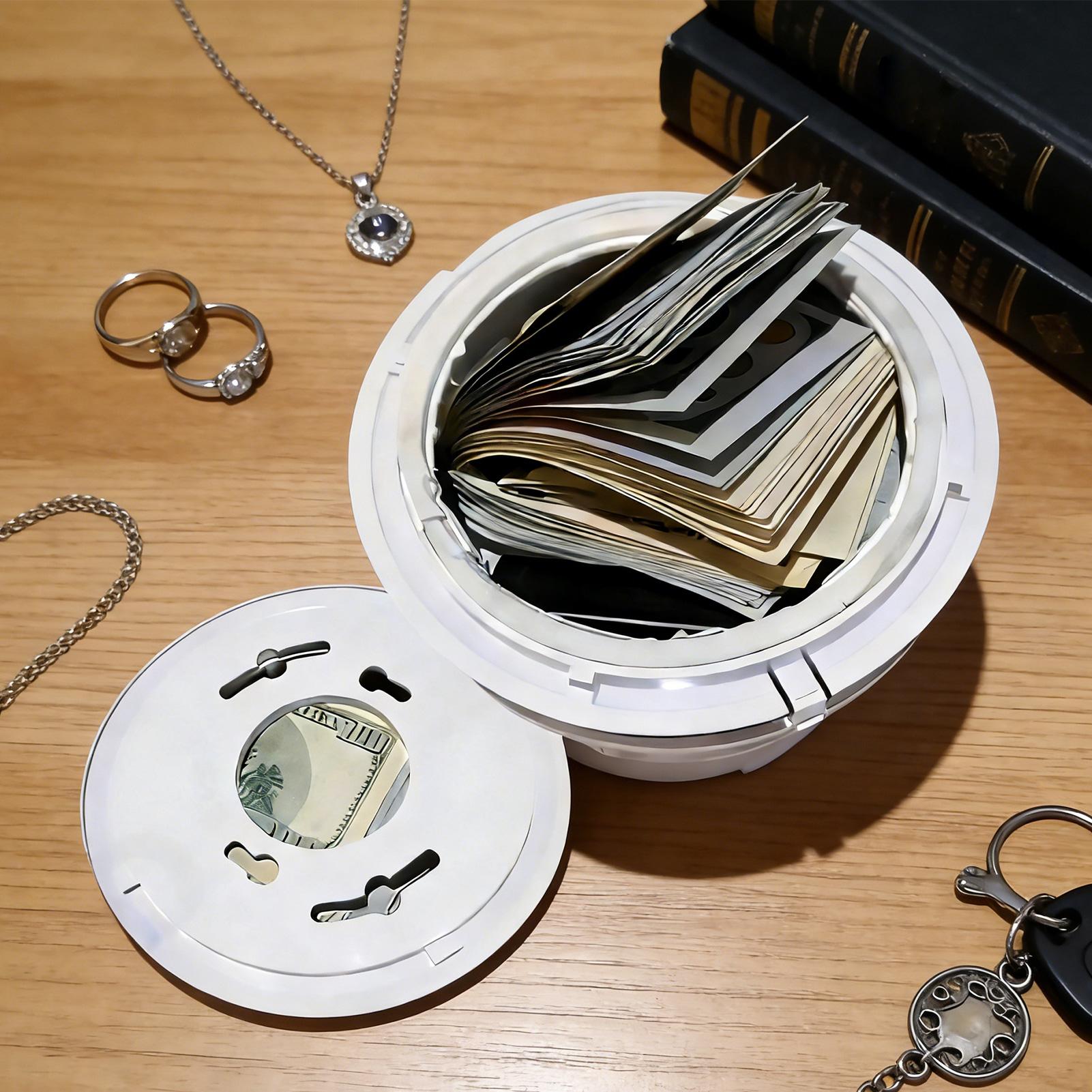 Secret Safe Money Hiding Conta - Home Security Ring recension och pris