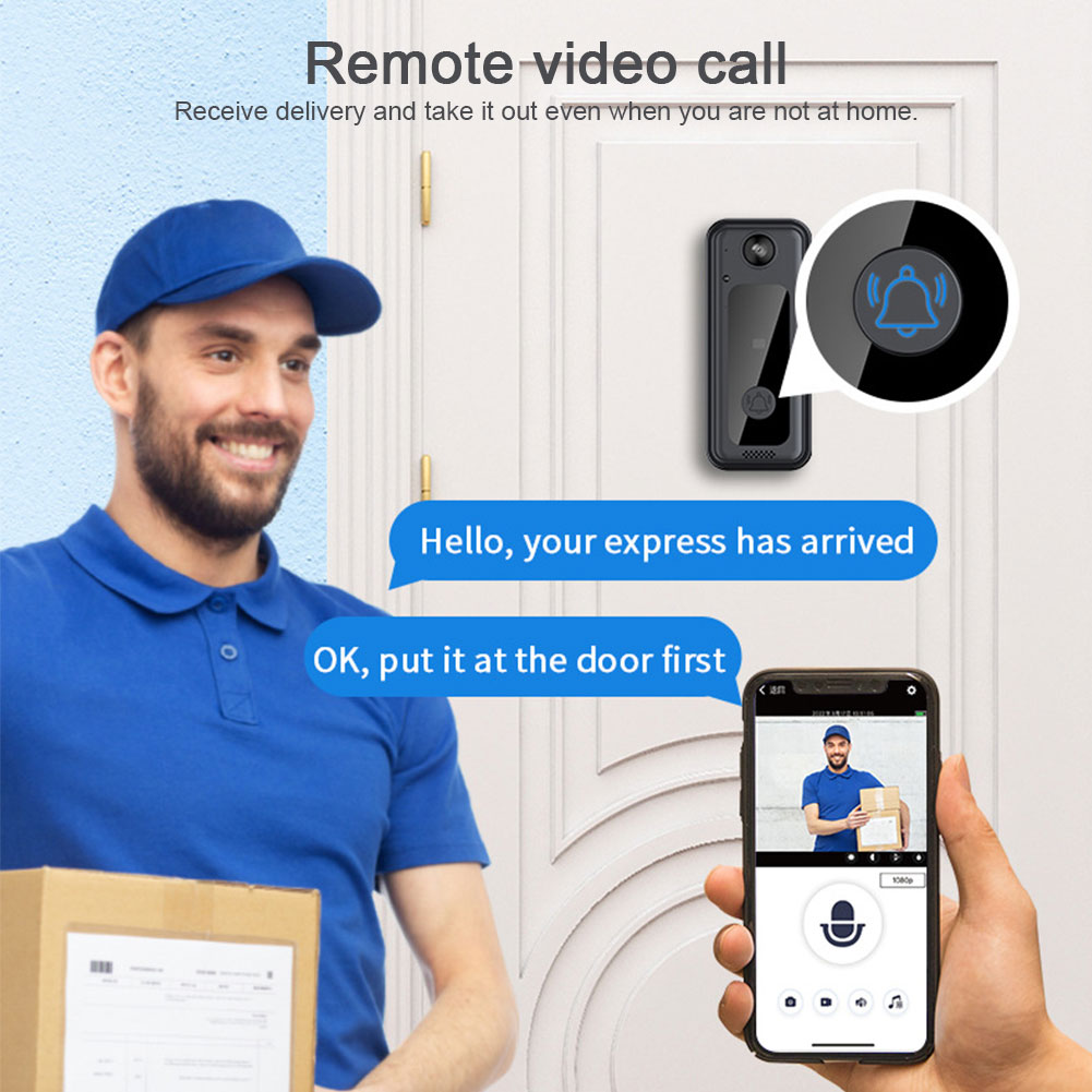 Wireless Phone Door Bell Cloud - Home Security Images recension och pris