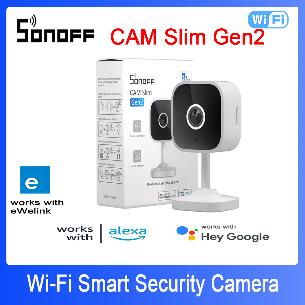 SONOFF CAM Slim Gen2 WiFi Smar - Home Security La recension och pris