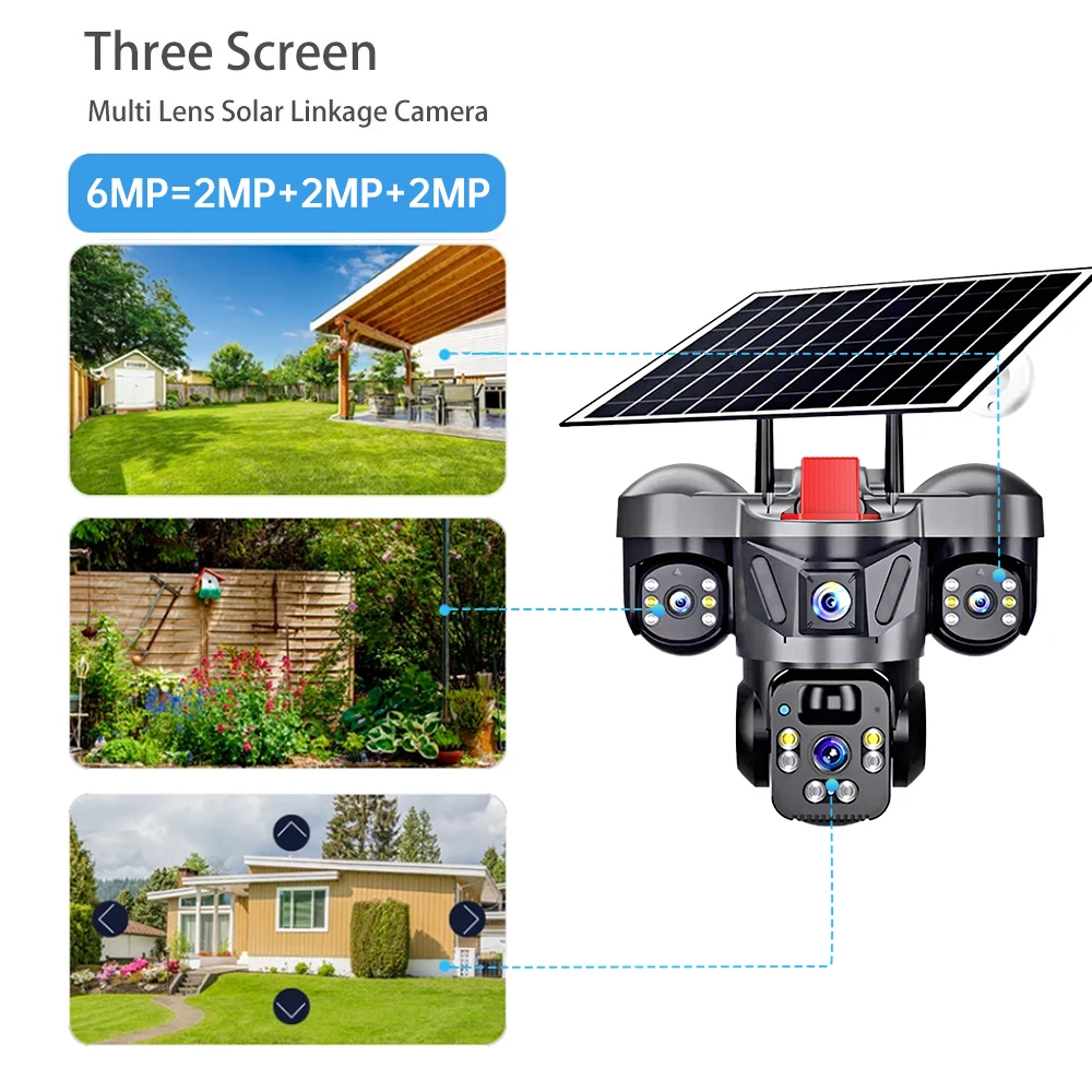 KERUI V380 Pro Outdoor PTZ 6MP - Home Security Front Door recension och pris