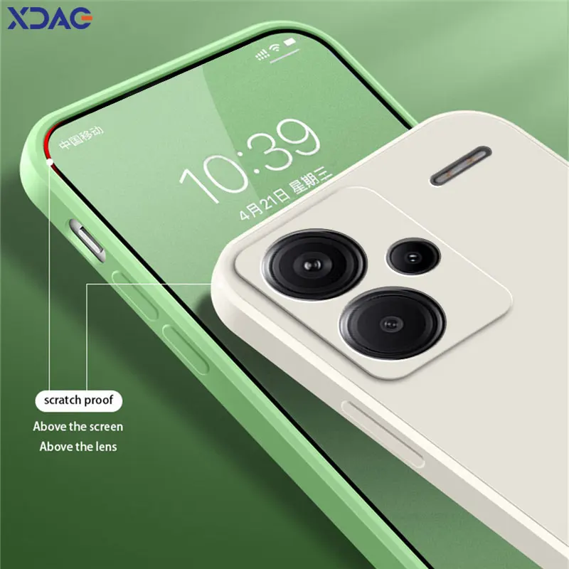 Square Liquid Silicone Phone C - Xiaomi Home Security 360 recension och pris